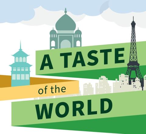 A Taste of the World Graphic