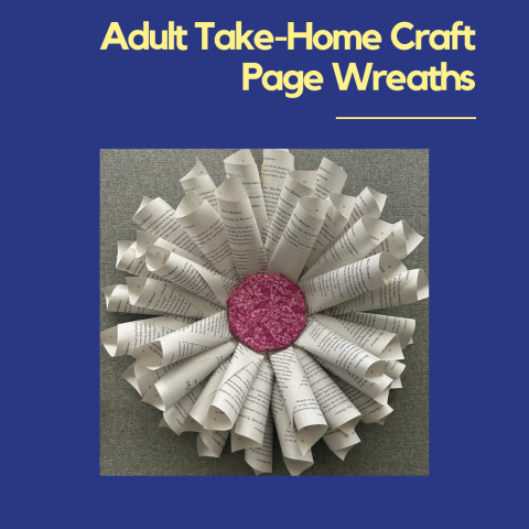 Adult Take-Home Craft: Page Wreath