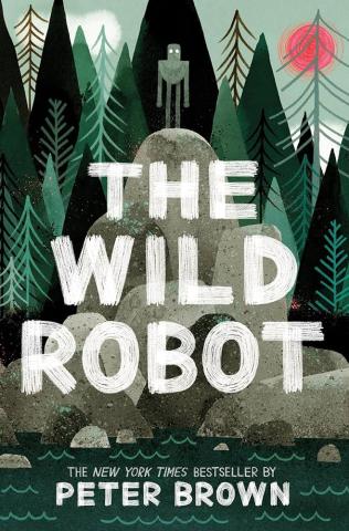 "The Wild Robot" by Peter Brown Book Cover