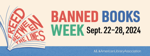 Banned Books Week 2024 Banner