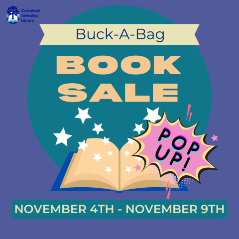 Buck-A-Bag Book Sale Pop Up