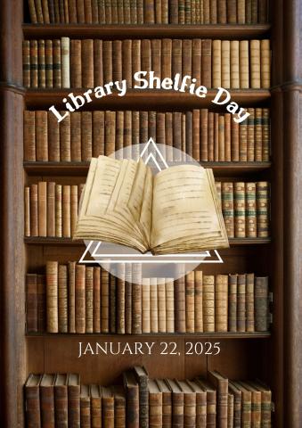 Library Shelfie Day Graphic