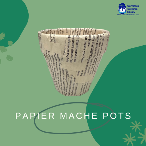 Papier Mache Pots