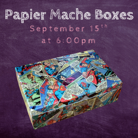 Papier Mache Boxes